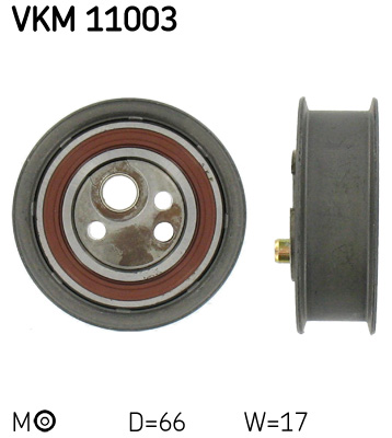 įtempiklio skriemulys, paskirstymo diržas - VKM 11003 SKF